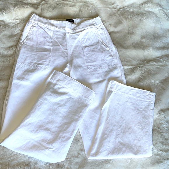 BR cotton/linen wide leg pants - Picture 5 of 9